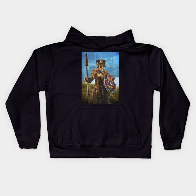 Valkyrie Kids Hoodie by Durro